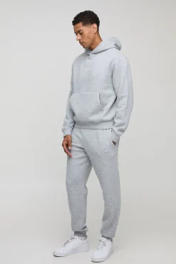 boohooMAN BM Signature Boxy Hooded Tracksuit<Homme Survêtements