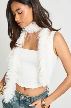 boohoo Boa En Fausses Plumes< Écharpes|Écharpes Et Gants