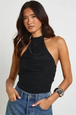 Body Col Montant Froncé