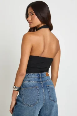 Body Col Montant Froncé