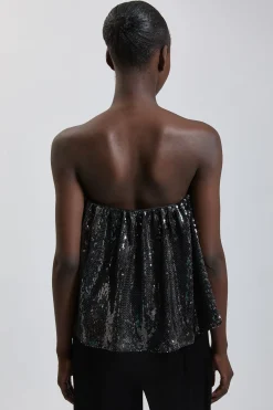 Body À Détail Corsage À Paillettes