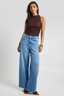 Body En Mesh Avec Détail Dos Croisé