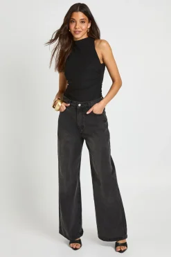Body En Mesh Avec Détail Dos Croisé