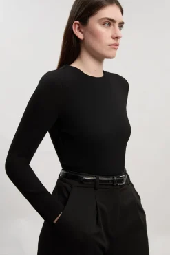 KarenMillen Body en Ponte avec Détail Boucle au Dos<Femme Tops