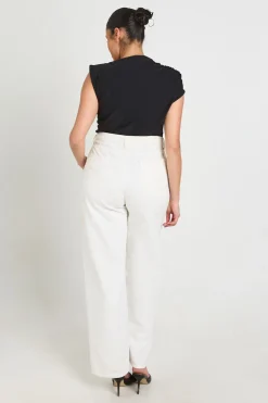 boohoo Body Froncé Grande Taille Avec Encolure Montante<Femme Tops