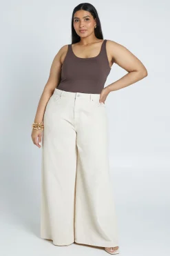 boohoo Body Grande Taille À Bretelles Effet Seconde Peau<Femme Tops