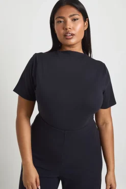 Body Manches Courtes Ultra Doux Avec Encolure Rapportée