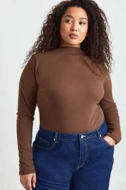 Body À Manches Longues Ultra Doux Avec Encolure Intégrée