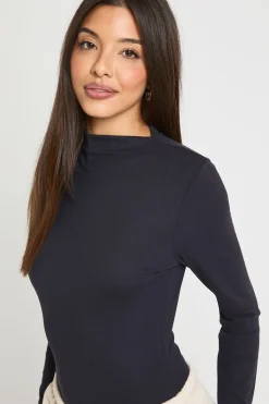 boohoo Body à manches longues ultra doux à col intégré<Femme Tops