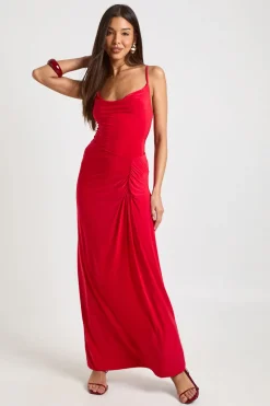 boohoo Body Moulant à Col V et Bretelles<Femme Tops