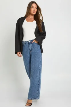 boohoo Body sans couture à décolleté arrondi et manches courtes<Femme Tops