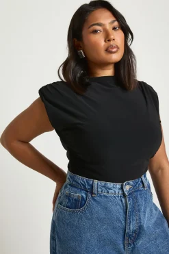 boohoo Body Sans Manches à Épaulettes Grande Taille<Femme Tops