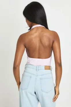 boohoo Body Texturé À Col Bénitier Et Dos Nu<Femme Tops