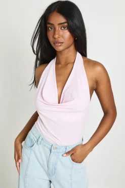 boohoo Body Texturé À Col Bénitier Et Dos Nu<Femme Tops