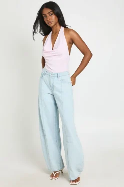 boohoo Body Texturé À Col Bénitier Et Dos Nu<Femme Tops