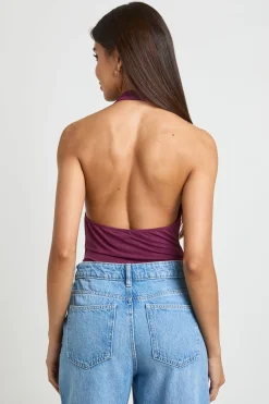 boohoo Body Texturé Col Bénitier Et Dos Nu<Femme Tops
