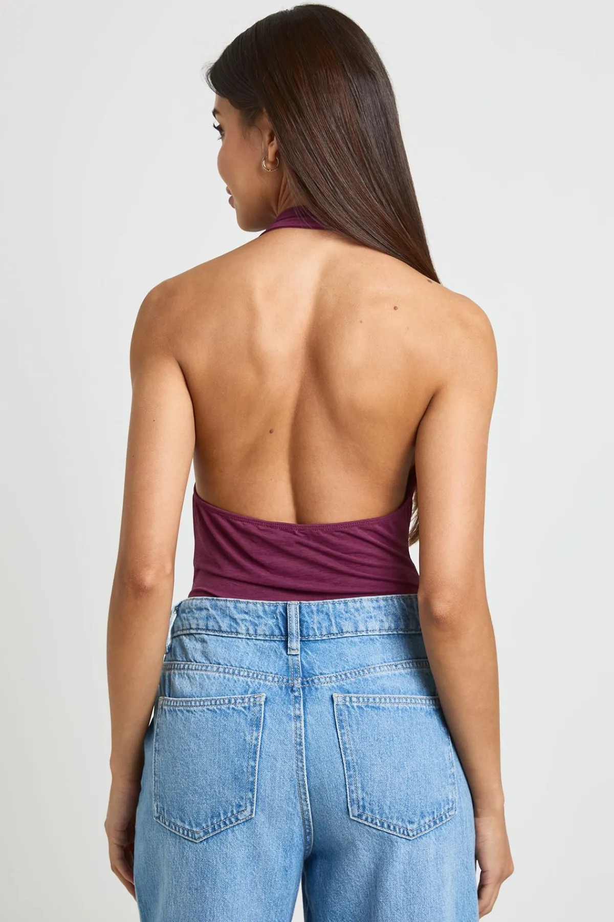 boohoo Body Texturé Col Bénitier Et Dos Nu<Femme Tops