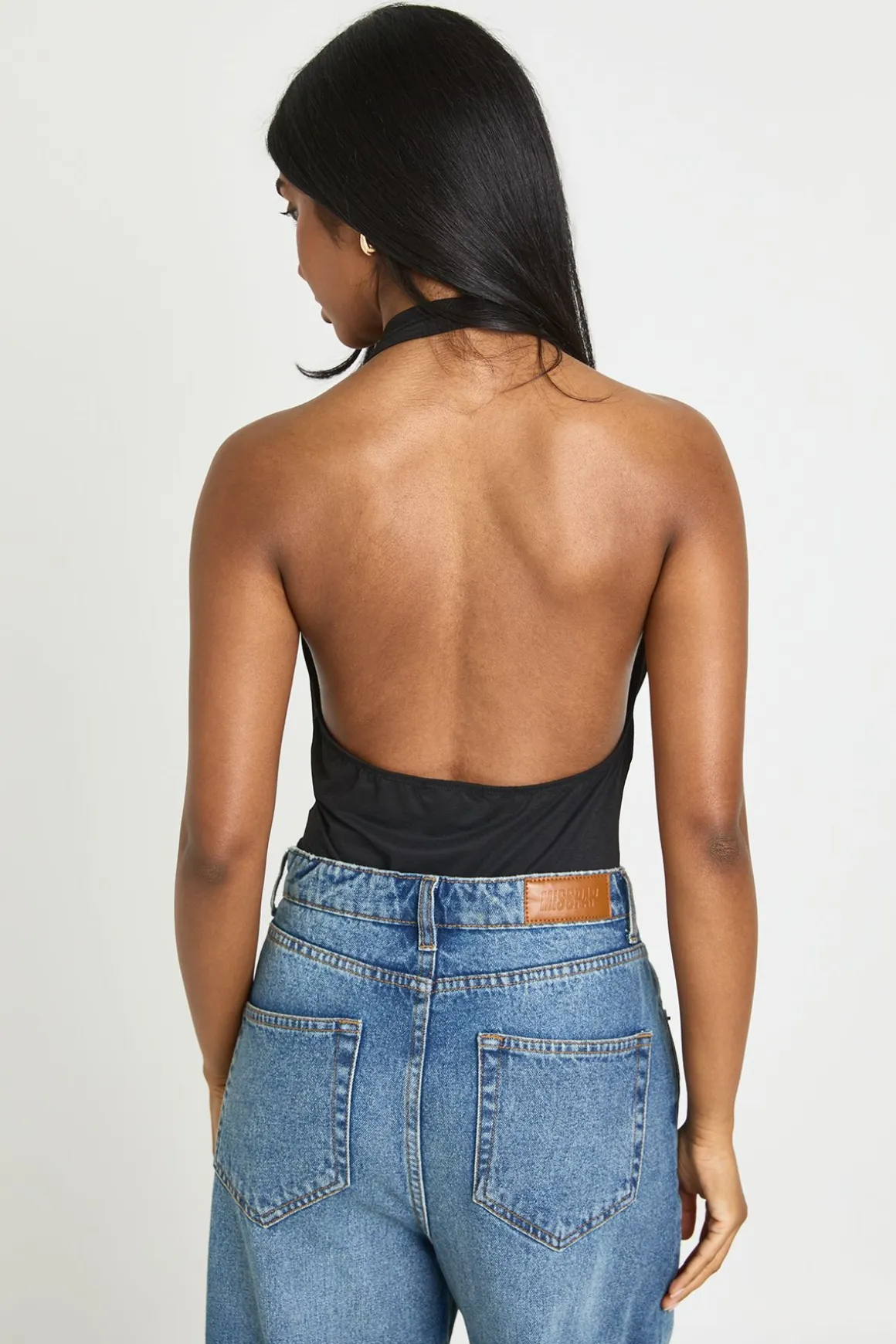 Body Texturé Col Bénitier Licou