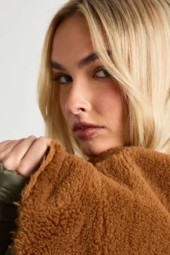 Bomber doublé synthétique