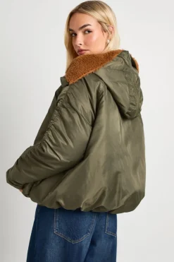 Bomber doublé synthétique