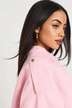 Bomber En Jean Oversize