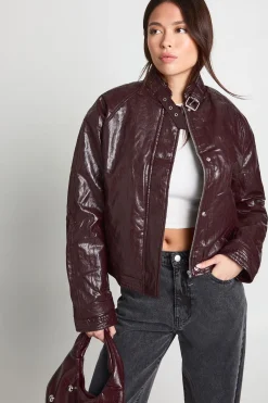 Bomber en synthétique