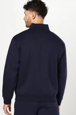 Bomber Jersey à Fermeture Éclair