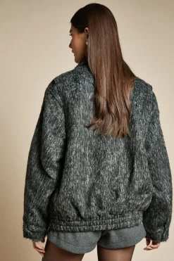 boohoo Bomber Look Laine Premium<Femme Vestes & Manteaux