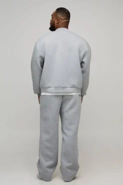Bomber Oversized Boxy Scuba Chiné Plus