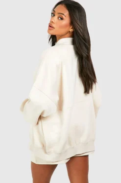Bomber Zip Through Short Tracksuit