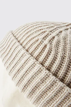 boohooMAN Bonnet micro côtelé<Homme Chapeaux, Gants Et Écharpes