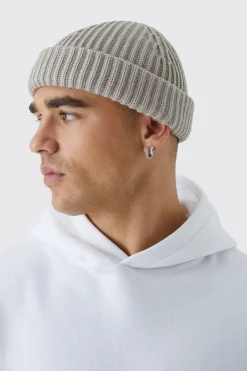 boohooMAN Bonnet micro côtelé<Homme Chapeaux, Gants Et Écharpes