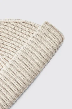 boohooMAN Bonnet micro côtelé<Homme Chapeaux, Gants Et Écharpes