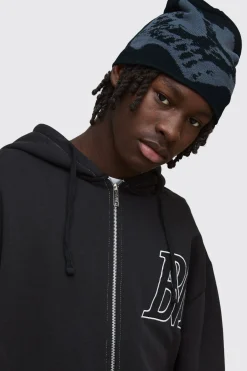 boohooMAN Bonnet tricoté pour homme<Homme Chapeaux, Gants Et Écharpes