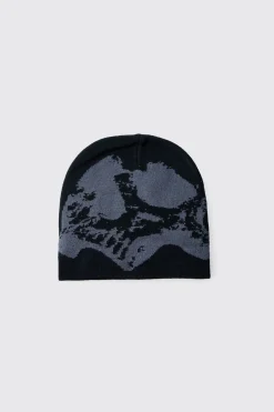 boohooMAN Bonnet tricoté pour homme<Homme Chapeaux, Gants Et Écharpes