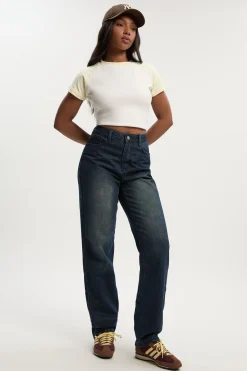 boohoo Basic Jeans Droits<Femme Denim|Jeans
