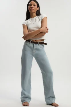 Boohoo Basics Jean Boyfriend Taille Haute