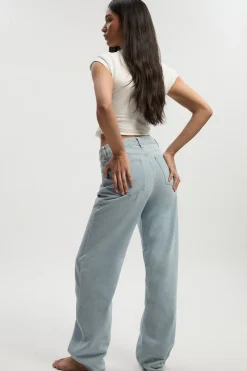 Boohoo Basics Jean Boyfriend Taille Haute