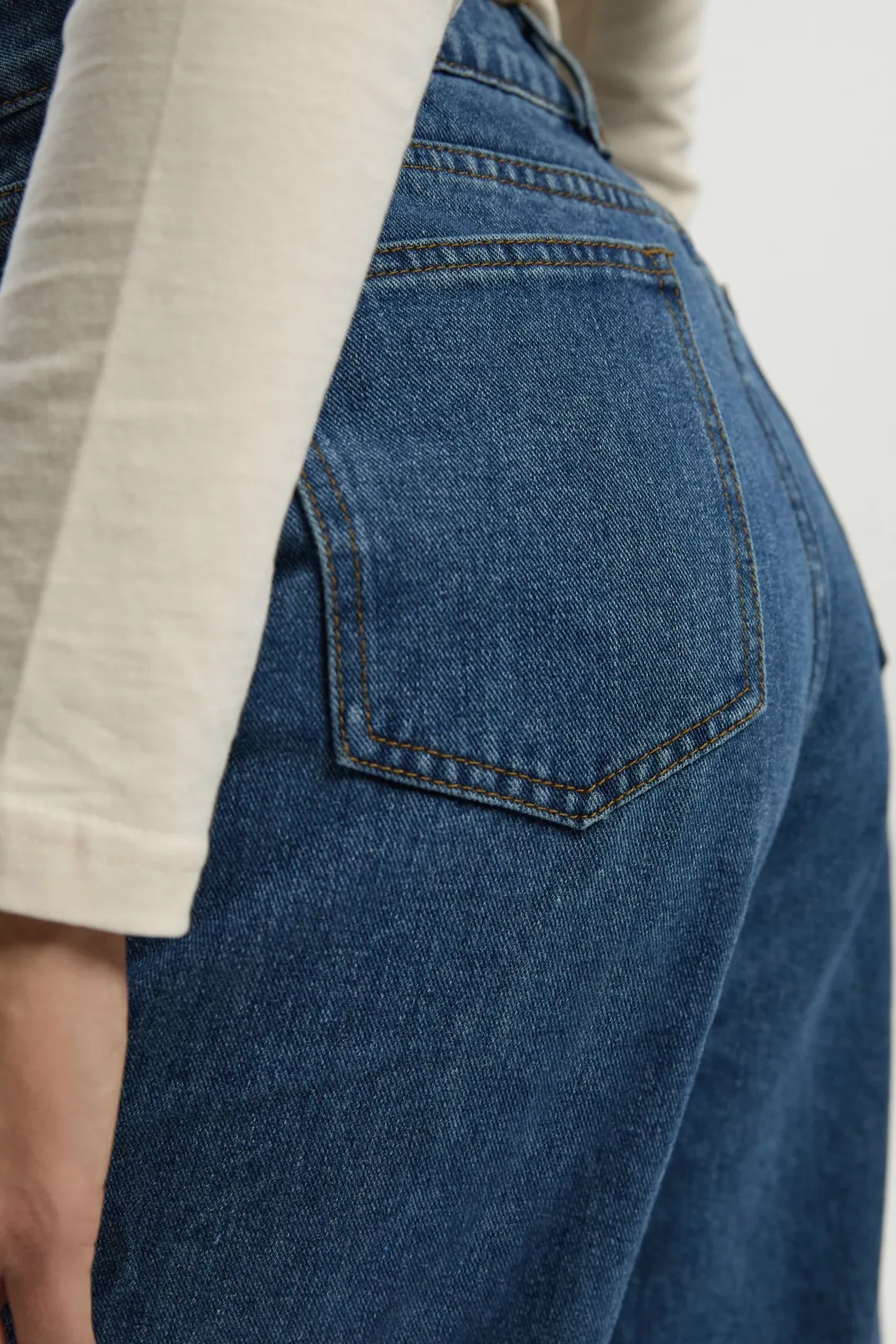 Boohoo Basics Jeans Boyfriend taille haute