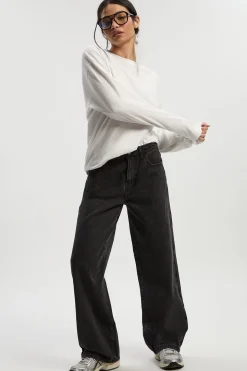 Boohoo Basics Jeans à Jambes Larges