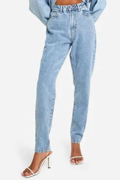 boohoo Basics Jeans Slim Fit taille haute<Femme Denim|Jeans