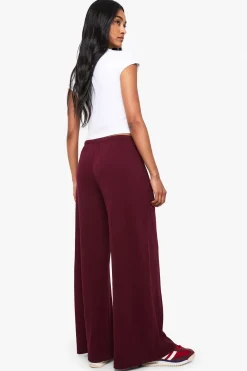Boohoo Basics Pantalon droit en maille côtelée