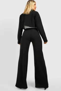 boohoo Basics Pantalon à jambes larges<Femme Pantalons