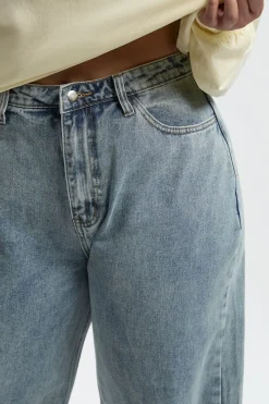 boohoo Basics Plus Denim Jean Largeur Jambe<Femme Denim|Jeans