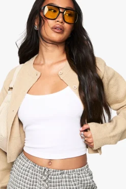 Boohoo Basics Thick Binding Vest Top