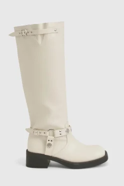 Botte biker à harnais