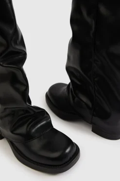 Botte Haute À Boucle Rabattue