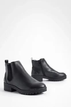 Bottes Chelsea à Enfilage Wide Fit