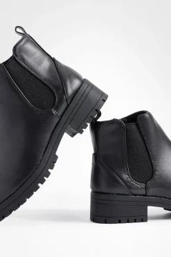Bottes Chelsea à Enfilage Wide Fit