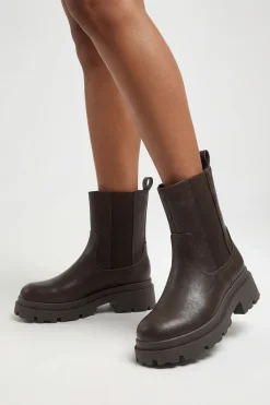 boohoo Bottes Chelsea Hautes À Semelle Épaisse< Bottes|Bottes Hautes